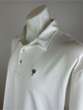 Peter Millar Subtle Palm Tree Polo Shirt